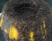 Bolo de cenoura sem ovo