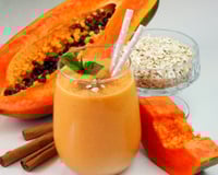 Os incríveis benefícios da vitamina de mamão com aveia: a bebida gostosa e cheia de fibras que fortalece sua saúde