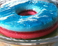 Gelatina Colorida em camadas