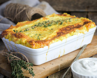 Torta de batata com presunto e queijo: confira a receita