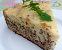 Torta salgada semi-integral