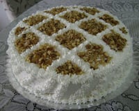 Bolo de nozes para aniversário