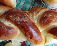 Pão de caracol caseiro