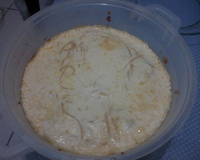 Macarronada à bolonhesa com molho branco