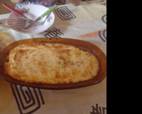 Filé de frango ao molho branco