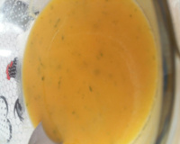 Sopa de batata e cenoura