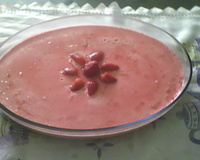 Mousse de morango