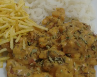 Estrogonofe de linguiça