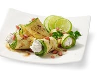 Bolinho de Abobrinha com Recheio de Philadelphia