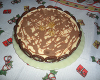 Torta cremosa de nozes