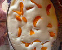 Pavê de pêssego simples