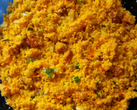 Farofa de bacon com cenoura