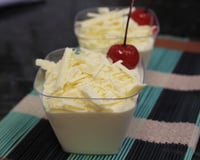 Mousse de Chocolate Branco