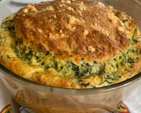 Souflé de espinafre