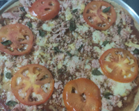 Massa de pizza no liquidificador