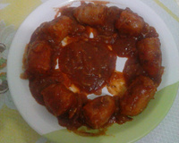 Linguiça Frita ao molho