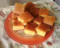 Bolo de laranja molhadinho