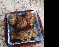 Bolinho de espinafre