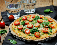 Pizza com massa de couve-flor: veja como fazer