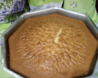 Bolo simples de liquidificador