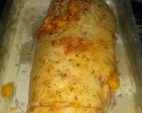 Pão enrolado e recheado fácil