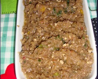 Antepasto de berinjela do Lúcio Cezar