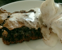 Tradicional brownie americano