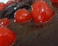 Bolo pudim de chocolate