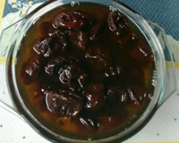Calda de ameixa preta