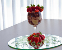 Bombom Aberto de Morango