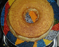 Bolo de fubá cremoso diet