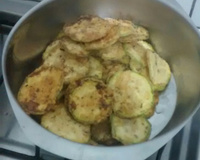 Abobrinha frita e crocante simples