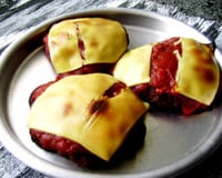 Hambúrguer à Parmegiana