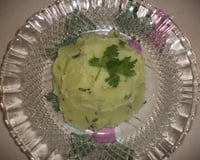 Purê de batata temperado