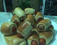 Massa para salgadinho (esfiha, enrolado de salsinha e presunto e queijo)