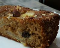 Torta de banana integral