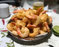 Camarão empanado à chinesa