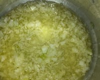 Farofa de PTS acebolada