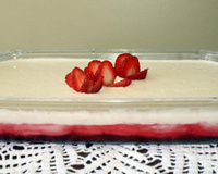 Sobremesa de morangos Quenta-Sol