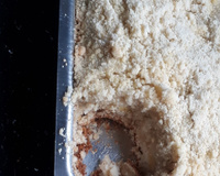 Cuca de banana com farofa