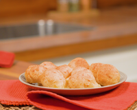Pão de Queijo de Provolone na air fryer