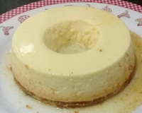 Pudim de leite em pó idêntico ao de leite condensado