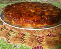 Bolo de banana e aveia caramelado
