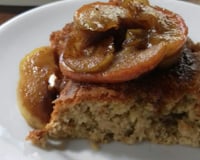 Bolo de Maçã Integral com Aveia e Passas