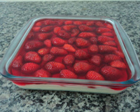 Doce simples de morango