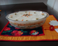 Torta de pão de forma do Lúcio Cezar