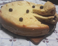 Torta de batata com frango cremoso