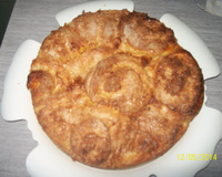 Rosca recheada de coco