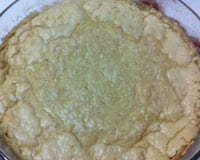 Torta de frango com farelo de aveia