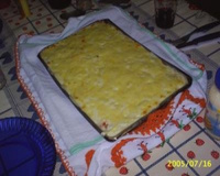 Lasanha de massa de panqueca